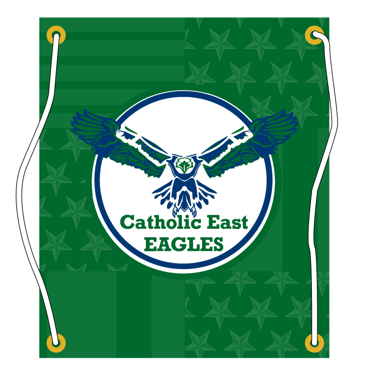 Catholic East Eagles Cinch Bag