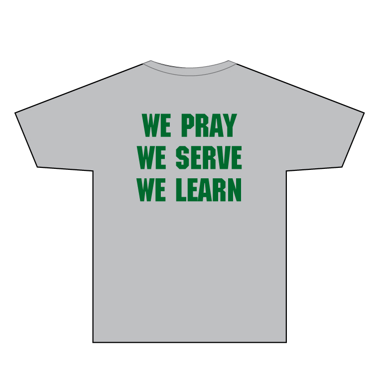 Catholic East Eagles Tech T-Shirt Design B