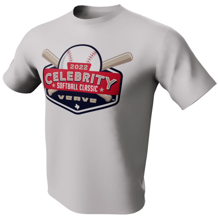 Celebrity Softball Classic - White T-Shirt