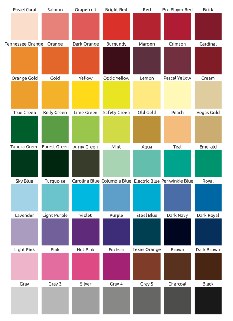 Color Options 