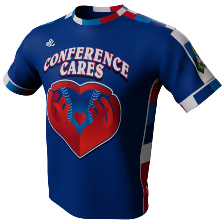 Conference Cares Mens Blue Jersey