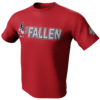 4 The Fallen Heather Red T-Shirt