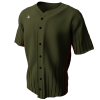 Field Commander - Army Green Custom Baseball Jersey