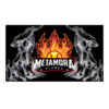 Metamora Flames Fleece Blanket 1