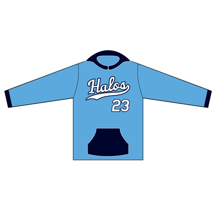 Midwest Halos Blue Hoodie