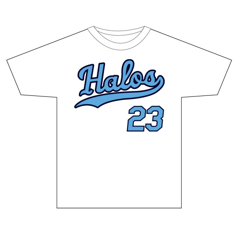 Midwest Halos Letter Rival T-Shirt - Image 3