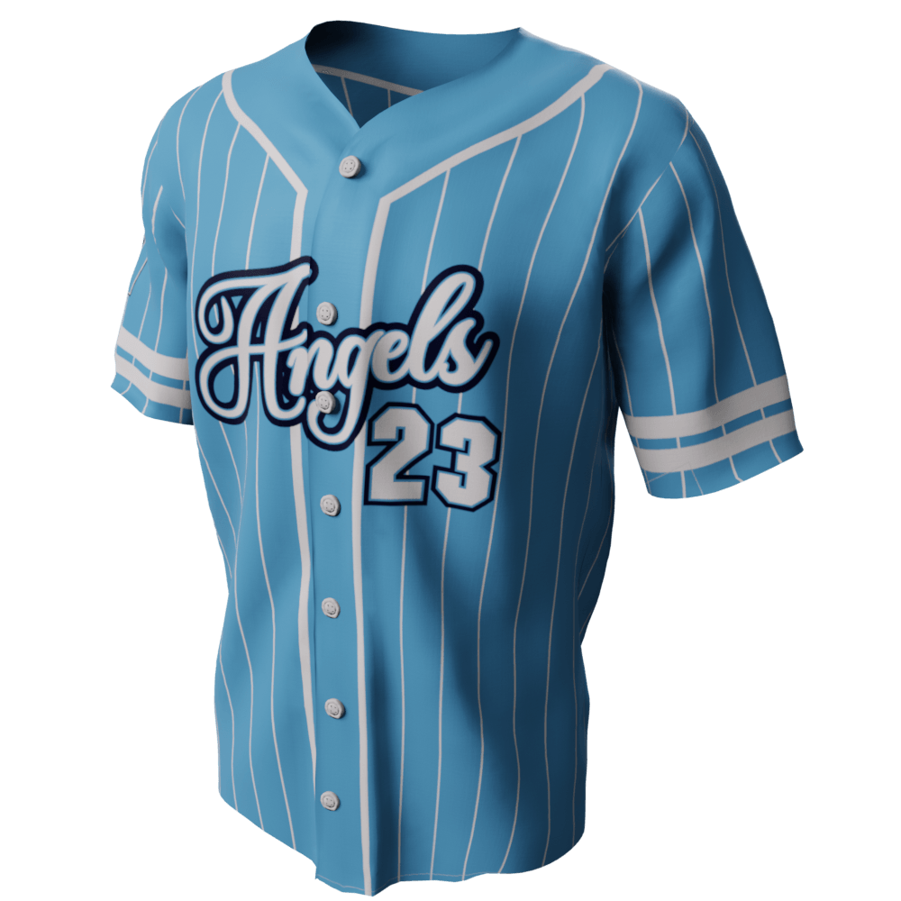 Milwaukee Angels Full Button Down Jersey