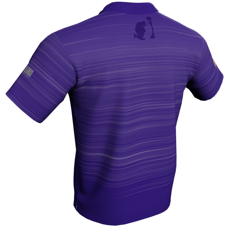 Purple Heart - Louisville Slugger Short Sleeve Polo
