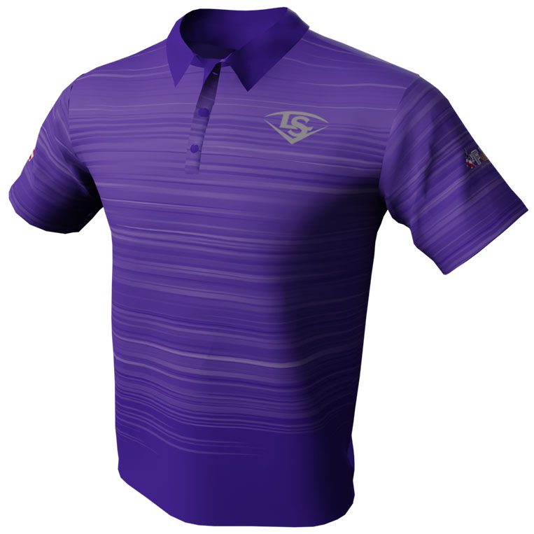 LOUIS VUITTON chest embroidery polo shirt light purple light purple Japan  Tag M