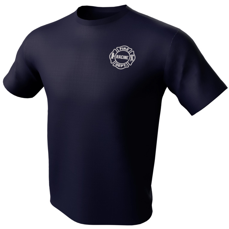 Racine Fire Department Navy Team Shirt