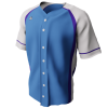 The Switch Hitter Blue Custom Baseball Jersey
