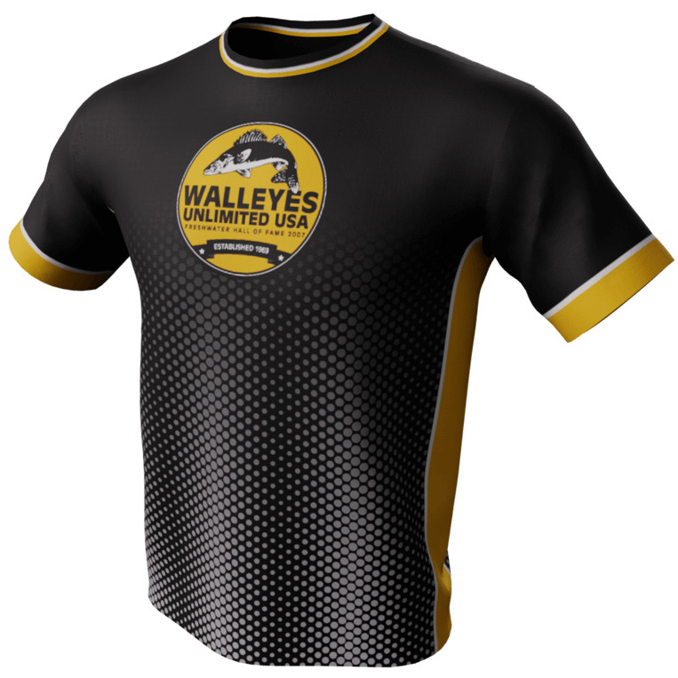 Walleyes Unlimited Team Crew Neck Shirt